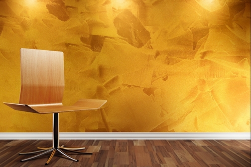 استفاده از رنگ طلایی برای دکوراسیون داخلی اتاق خواب های لاکچری
