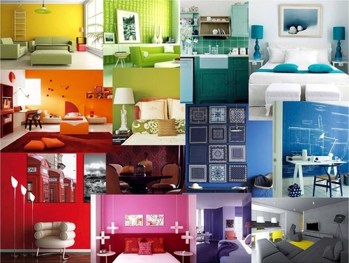 تاثیر رنگ های مختلف بر دکوراسیون داخلی اتاق نشیمن