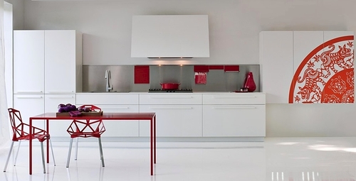 کابینت های‌ گلاس ایده ای جذاب برای داشتن آشپزخانه ای زیبا تر