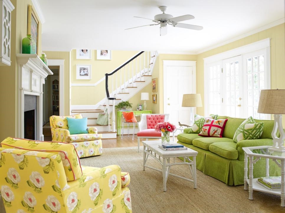 چندین شیوه برای زیباسازی منزل با رنگ زرد روشن