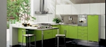 چاشنی سبز در آشپزخانه
